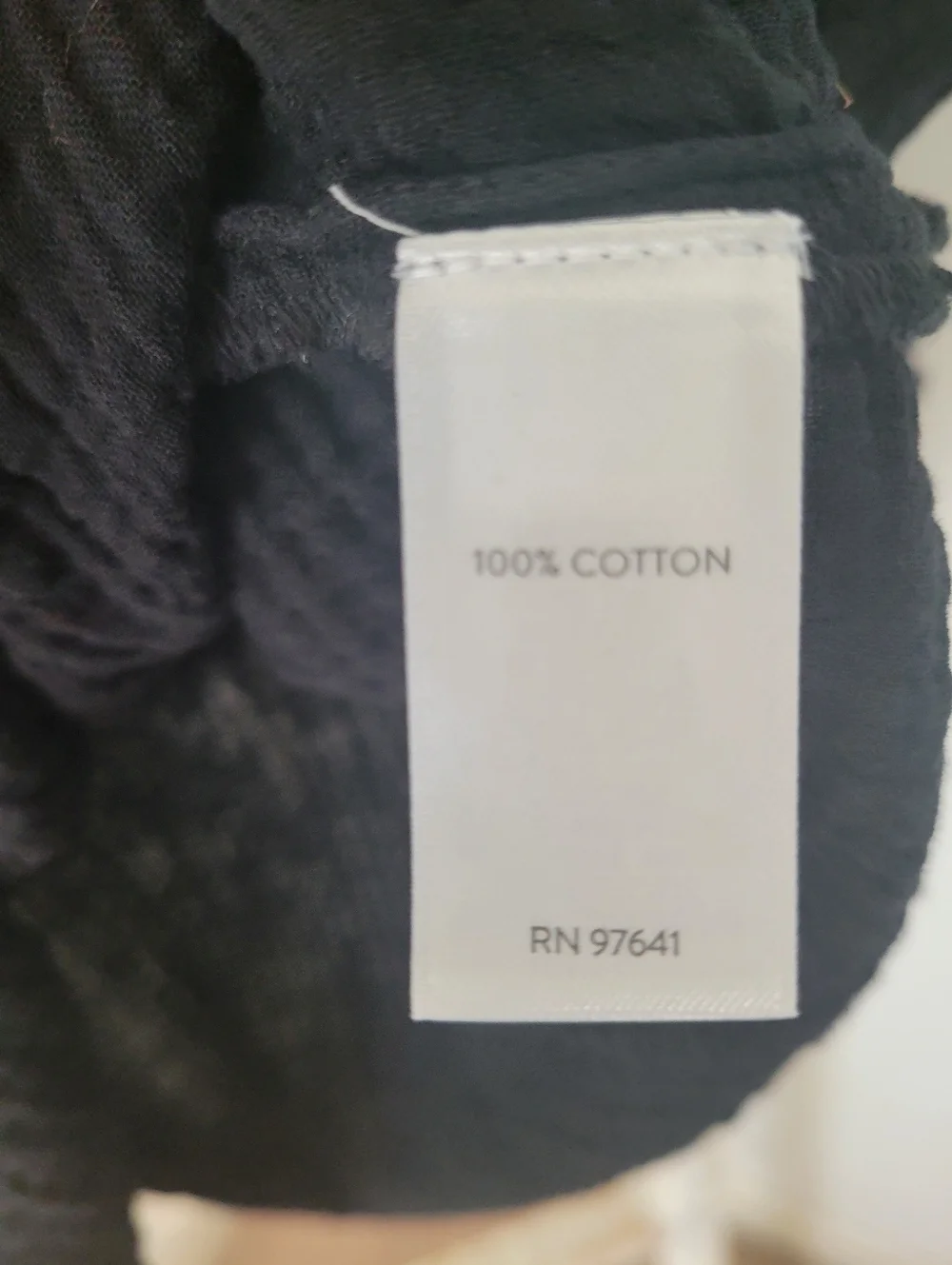 J. Jill 100% Cotton Black Double Gauze Petite XS Button Up - Picture 6 of 6